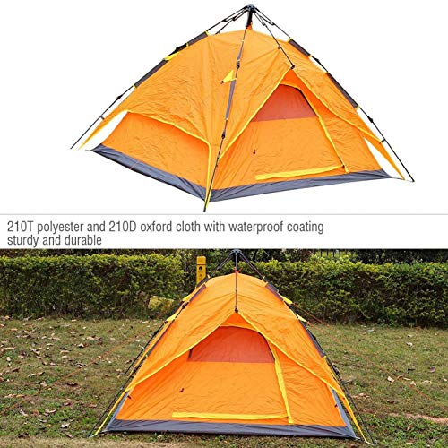 Carpa grande pop-up impermeable para 3 personas miniatura 4