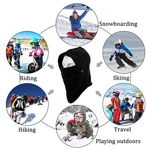 Yqxcc A01 Kids Winter Hats Balaclava Ski Mask Windproof Warm Adjustable thumb #6