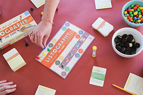 Listography: The Game: May The Best List Win! (Board Games, Games For Adults, Adult Board Games) #TOP6