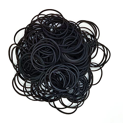 Black Rubber Bands,200Pcs Elastic Bands Sturdy Rubber Band For School Home And Office Use #TOP3