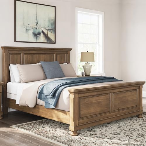 Image of Signature Design by Ashley Panel Bed Frame, California King, Glarrison