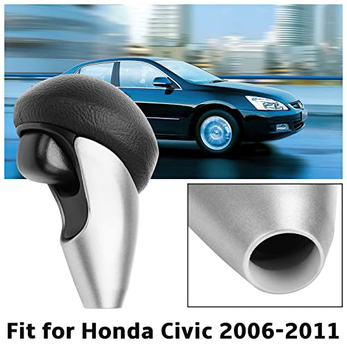 Ro6G Replacement Honda Civic Car Shift Knob 54130-Sna-A81 Fits Honda Civic 2006-2011 Car Gear Shift Knob Head Lever Abs #TOP3