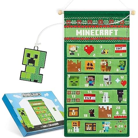Minecraft Wall Hanging Advent Calendar 2023 Cover