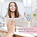 Jetec 3 Pcs Hand Handheld Mirrors with Handle Bulk, Small Portable Salon Barber Hairdressing Vanity Cosmetic Mirror for Travel, Home, Square(9.17 x 6.53 Inch,Blue, White, Pink)