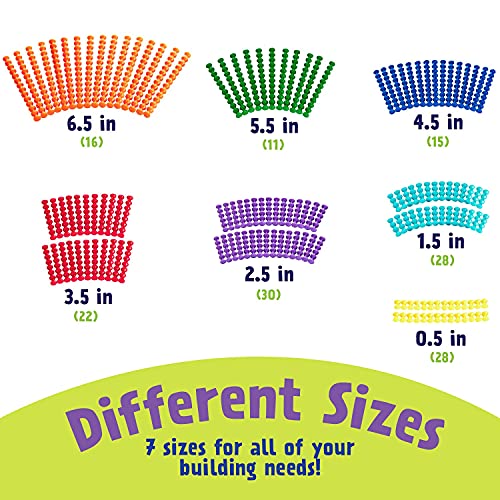 Playstix Construction Toy Building Blocks Set 150 Piece Stem Kit #TOP2