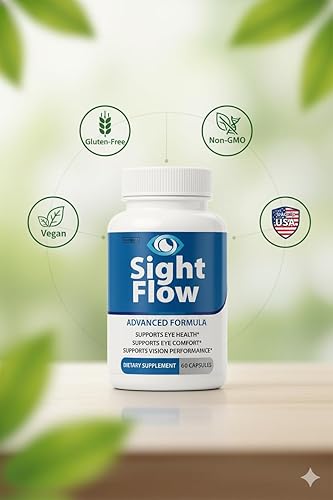 Miniatura 4 de Vision Flow Eye Capsules Advanced Formula - Official Sight Premium Support Supplement All Natural Ingredients Vitamins for Eye Health and Wellness