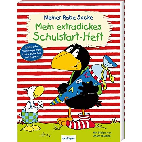 Mein extradickes Schulstart-Heft (Der kleine Rabe Socke)