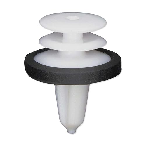 Lantee 10 clips de retención para panel de moldura de puerta con sellador para Ford W713297-S300 Flex 2009 Fusion 2010