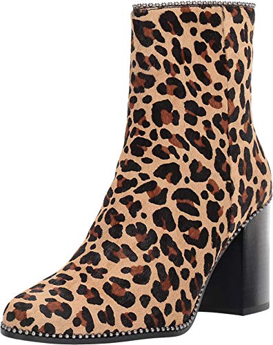 coach leopard boots