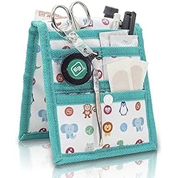 Pijama Enfermera Pediatrica Elite Bags, Organizador de bolsillo para enfermera, Keen´s Enfermera, Salvabolsillos enfermería, Keen Organizador de enfermería, Portaobjetos enfermería, Keen Personal Sanitario, 15 x 12 cm