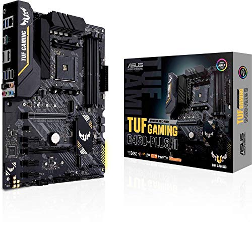 ASUS TUF Gaming B450-PLUS II Mainboard Sockel (PC) AMD AM4 Formfaktor (Details) ATX Mainboard-Chipsa 90MB1650-M0EAY0