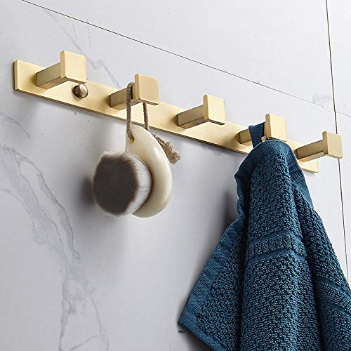Crochets de rangée dorés brossés pour créer un cocon chaleureux - 5