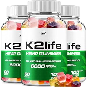 K2Life Hemp Gummies – with Hemp Seed Extract K2 Life Hemp Gummies Tinnitus Herbal Supplement, Health and Wellness Support, All Natural K2Life Hemp Gummy Advanced Formula (3 Pack – 180 Gummies)