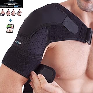 Shoulder Brace for Men and Women+ Bonus – for Torn Rotator Cuff Support,Tendonitis