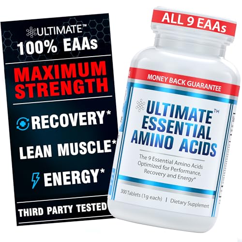 Ultimate 100% Essential Amino Acid Supplement for Cutting, Fasting &