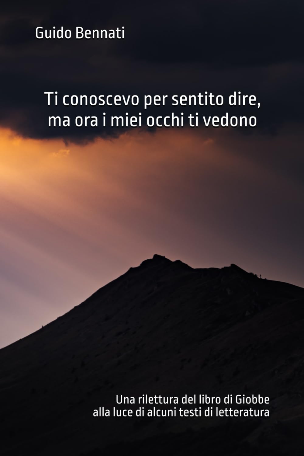 Ti conoscevo per sentito dire, ma ora i miei occhi ti vedono: Una rilettura del libro di Giobbe alla luce di alcuni testi di letteratura