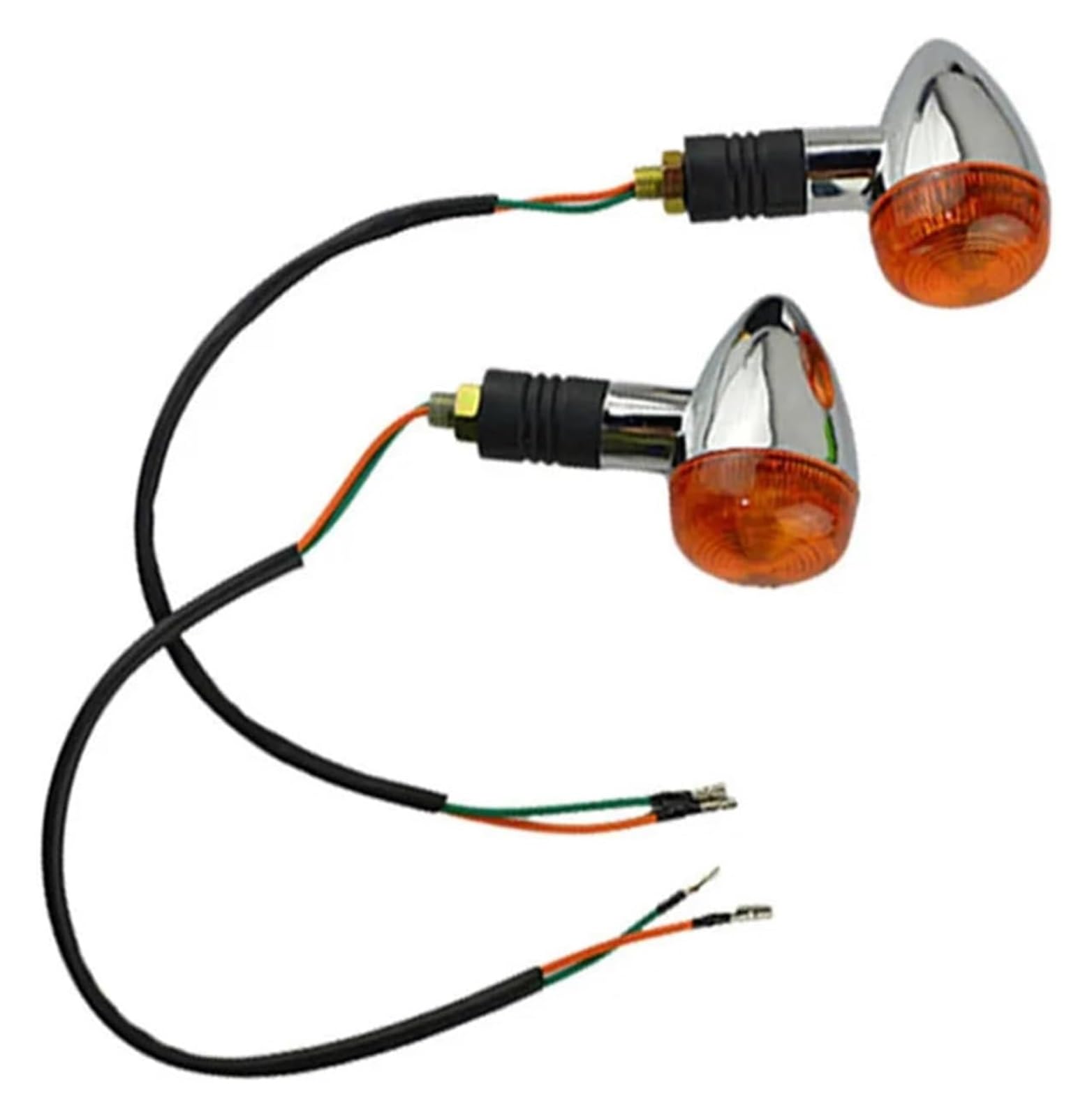 Indicatore Direzione Anteriore per Suzuki per GSX250 per GSX400 Moto Freccia Indicatore di Direzione Lampada Stop