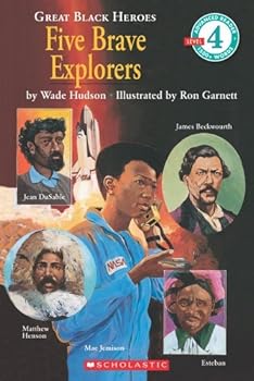 Paperback Great Black Heroes: Five Brave Explorers (Scholastic Reader, Level 4) by HARCOURT SCHOOL PUBLISHERS(2010-08-03) Book