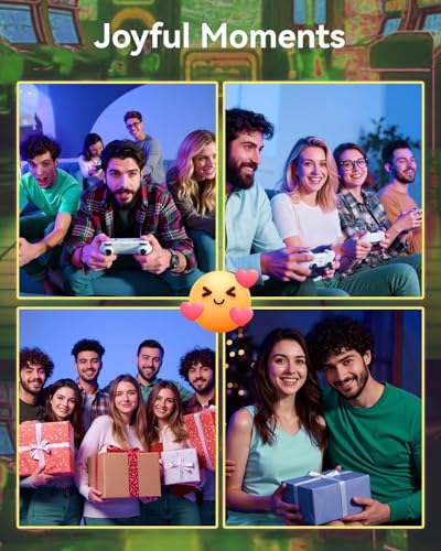 Image of SadhwanisVideo Game for Tv | Wireless Rettro Game Console, Rettro Game Stick with Built-in Multiple Games, Hdmi Output, and 2.4GHz Wireless Controller, Plug and Play Video Games for Tv