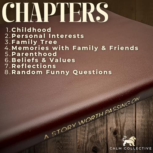 Diario legado Calm Collective para conservar historias de vida familiares 6
