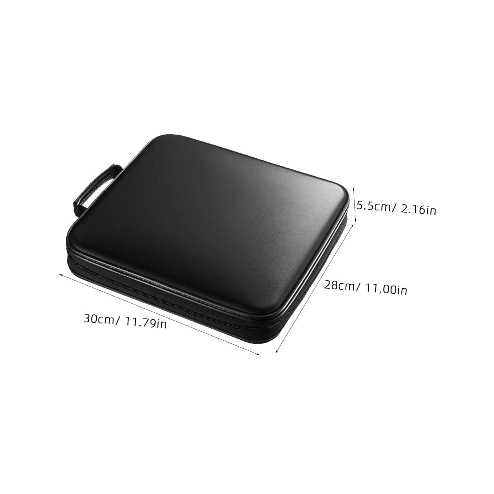Custodia Portadischi Capacità Custodia Porta Dvd Resistente Borsa Porta CD per Auto Design Maniglia