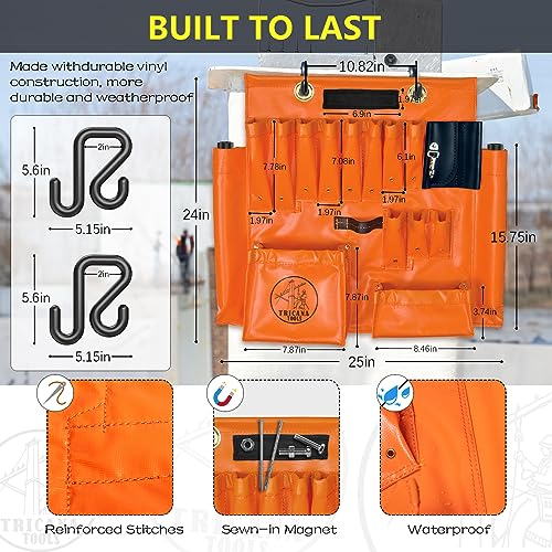 Lineman Tool Board with 16 Pockets