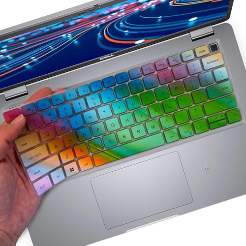 (Colorful) Keyboard Cover Skin for Dell Latitude 14