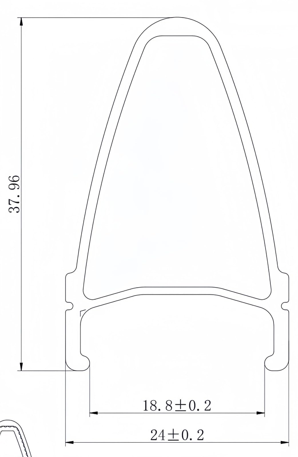 Zestaw kół rowerowych 700C Carbon V Brake 38mm głębokość Clincher koła rowerowe z włókna węglowego przednie tylne koła zestaw kół wyścigowych dla 8 9 10 11 prędkości