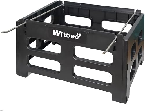 witbee Heavy Duty Bee Hive Stand for 10-Frame Langstroth Hives with Frame Holder - Elevated Plastic Apiary Support witbee Heavy Duty Bee Hive Stand for 10-Frame Langstroth Hives with Frame Holder - Elevated Plastic Apiary Support