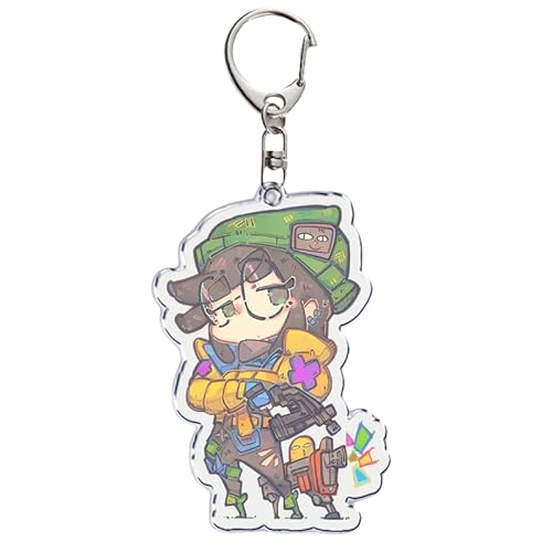 CKHOF Valorant Games merch gifts role Models Keychain (KILLJOY)