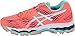 ASICS Women's Gel-Nimbus 17 Running Shoe, Flash Coral/White/Indigo Blue, 6.5 M US