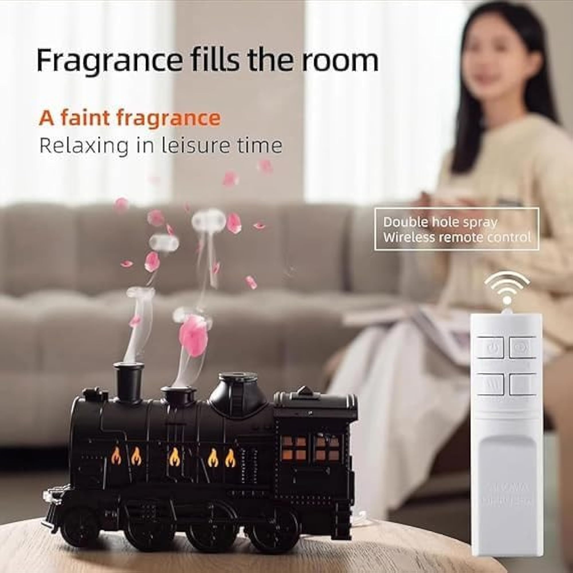 Ultrasonic Mist Aromatherapy Humidifier