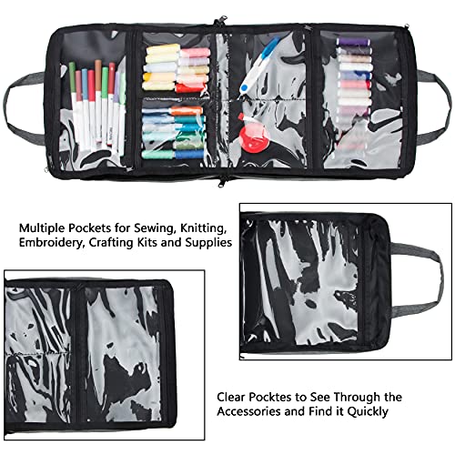 Image of PACMAXI Sewing Accessories Storage Bag, Knitting, Craft Tools