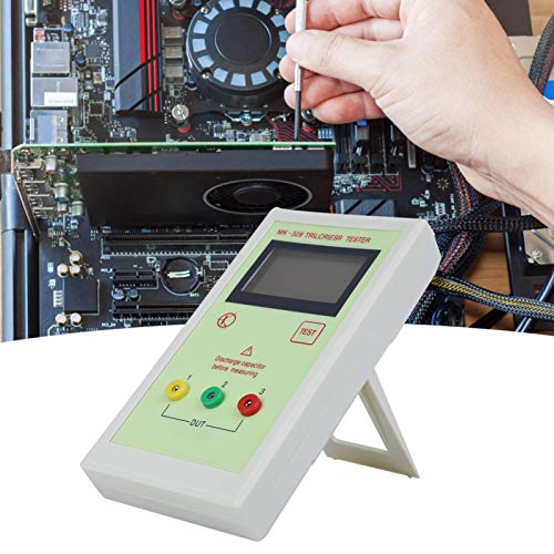 Image of Transistor Tester, MK-328 Capacitance Tester Inductance Capacitance Resistor Electronic Meter TR