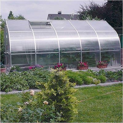 Bundle-42 RIGA V Polycarbonate Commercial Greenhouse (9 Pieces)