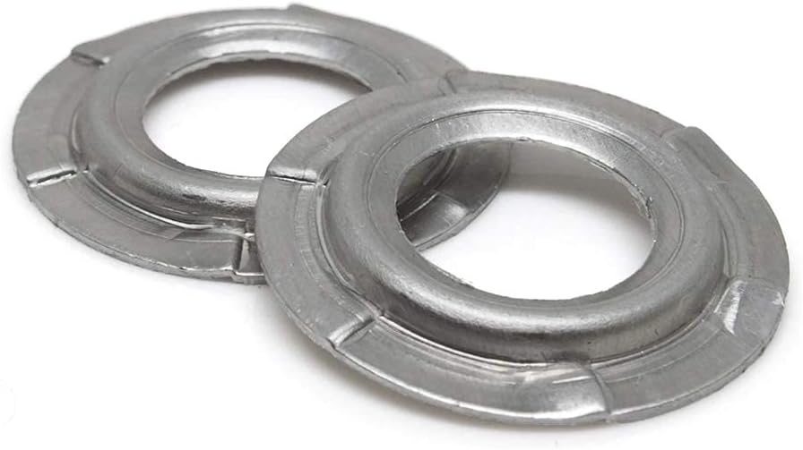 Benchmark Abrasives 5/8"- 1" Adapter Buffing Wheel Flange Adapter for Bench Grinder Arbor Washer, for Polishing Finishing Rust Paint Removal (Set of 2)(5/8"- 1")