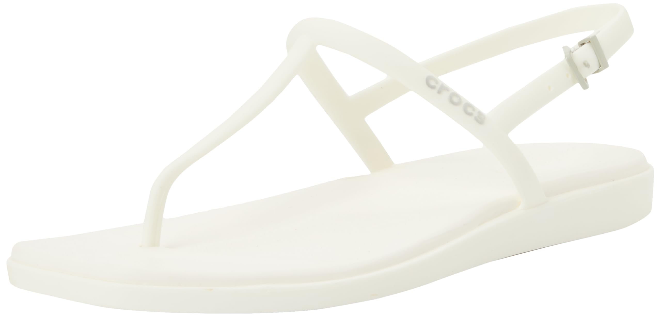 Crocs Women Flip, Miami Thong Flip, Chalk, 8 UK Women