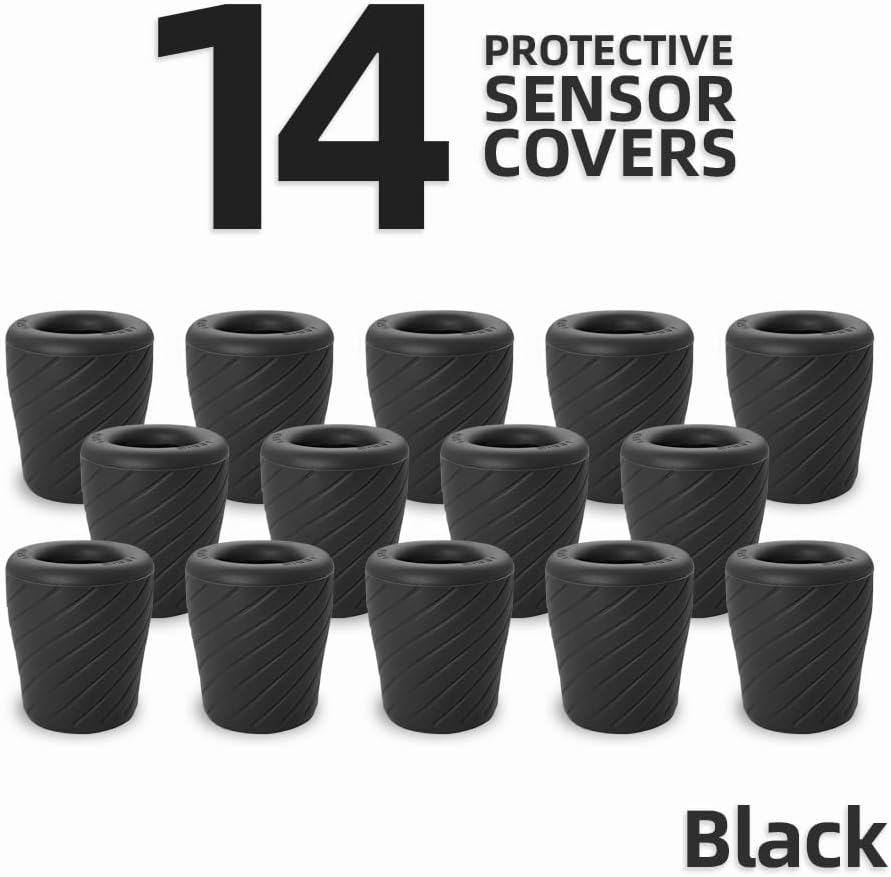 ARYZE Golf Club Sensor Covers – Durable Protection, Compatible with Garmin Approach CT10, Arccos Smart Sensors, Golf Pad Tag, and Other GPS Club Tracking Sensors