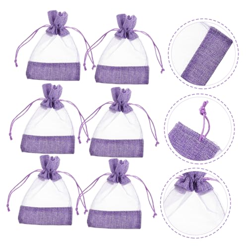 Ciieeo 10pcs Bolsas de Saco Vacías para Flores Secas miniatura 7