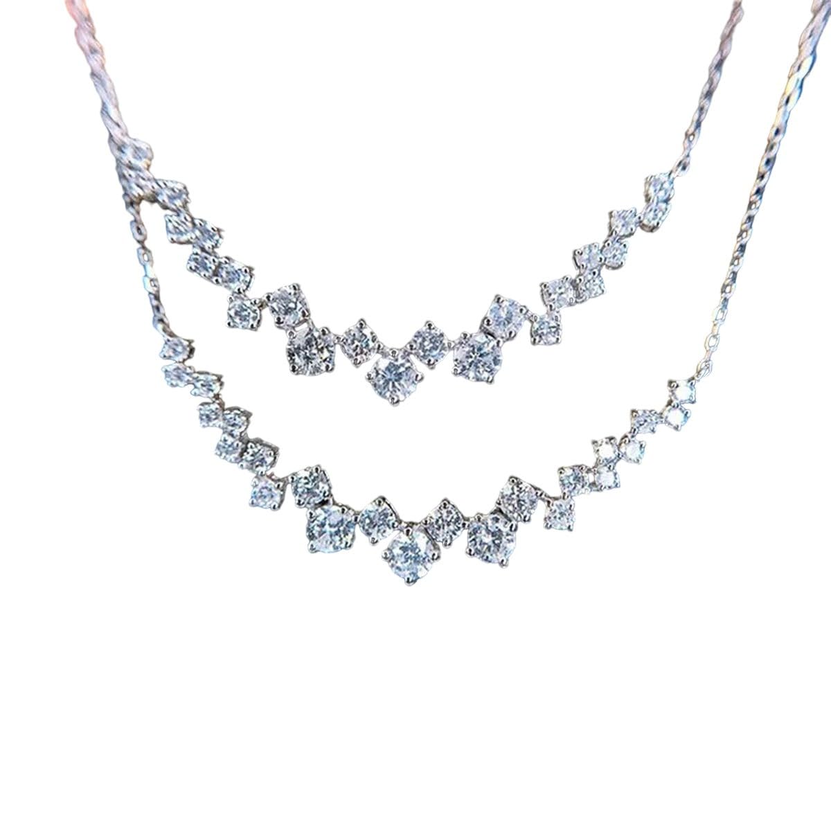 Collier pendentif cristal anti-ternissement pour un éclat de luxe durable - 7