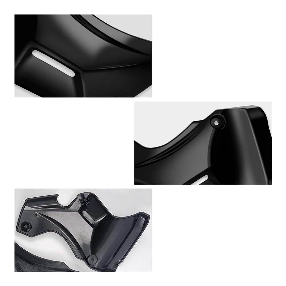 Aletas carenado Tipo alerón Cubierta Lateral Tanque Combustible Delantero Motocicleta Carenado Gas Protección Panel Lateral para Z900RS SE 2024 2018-2024 | Black