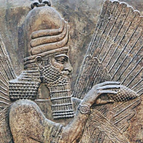 Sumerian Society Enmenluana, Sumerian King enmenuana, king,