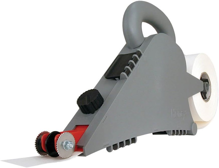 Drywall Tape and Mud Dispenser Tool, Silver and Black