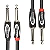 Roland Black-serie aansluitkabel – 6,3 mm jackstekker, lengte: 3 m – RCC-10-2814