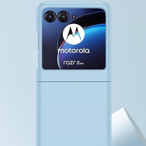 Miniatura 2 de Funda compatible con Motorola Razr Plus 2023, Moto Razr+ 2023 Flip Phone Back Cover Slim Fit Thin Lightweight Hard PC Bumper Protección a prueba de