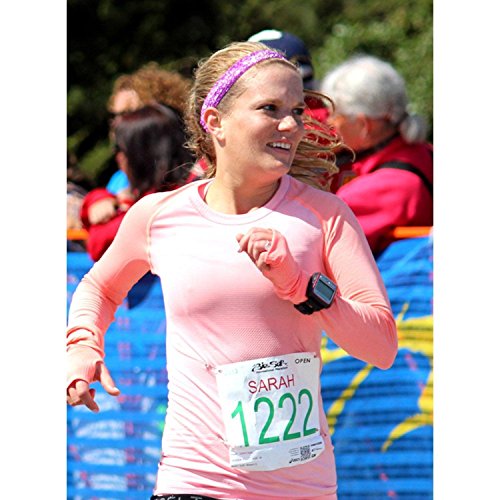 Sweaty Bands Womens And Girl Headband - Non-Slip Velvet-Lined Glitter Hairband - Viva Diva Pink 1-Inch #TOP3