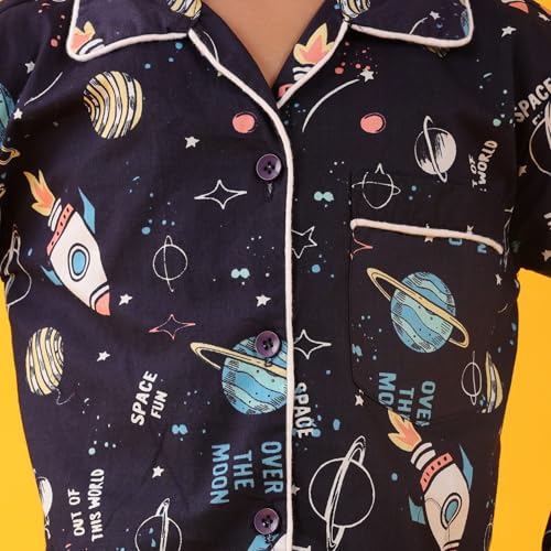 Image of Jam & Sugar Boys Cotton Printed Night Suit Set