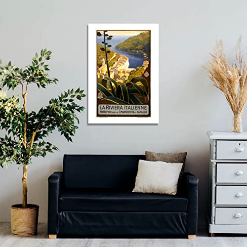 Affiche Riviera Italienne décoration murale Italie cadre moyen mat - 3