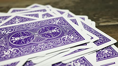 Bicycle Purple Rider Back Playing Card Deck Poker Size #TOP4
