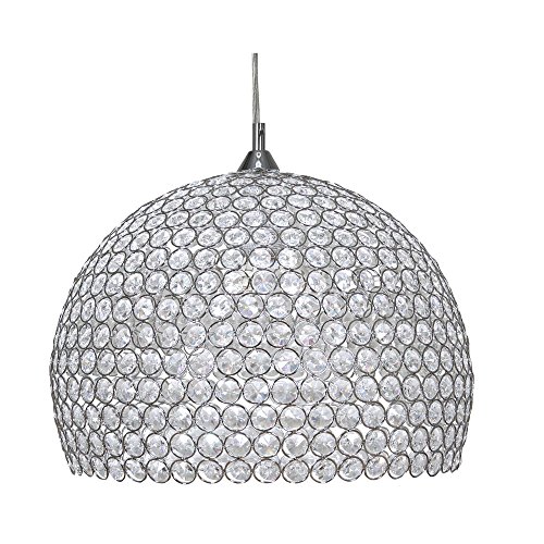 Applique Clovis Chrome Oaks Lighting éclairage mural cristal pour couloir sombre